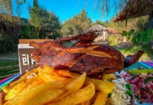 Pato a la Brasa