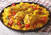 receta de arroz a la valenciana